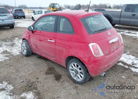 2017 Fiat 500 Pop из США, поврежденный, VIN 3C3CFFKR6HT535833